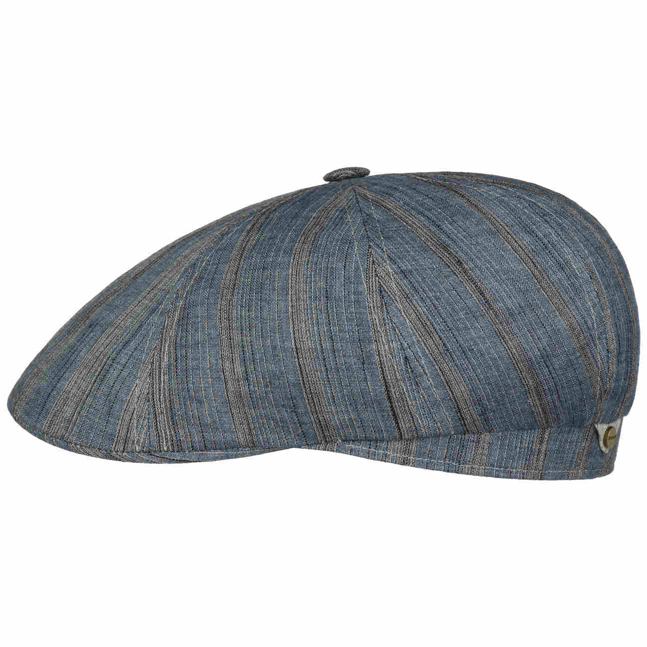 Tesrick Stripe Leinenkappe