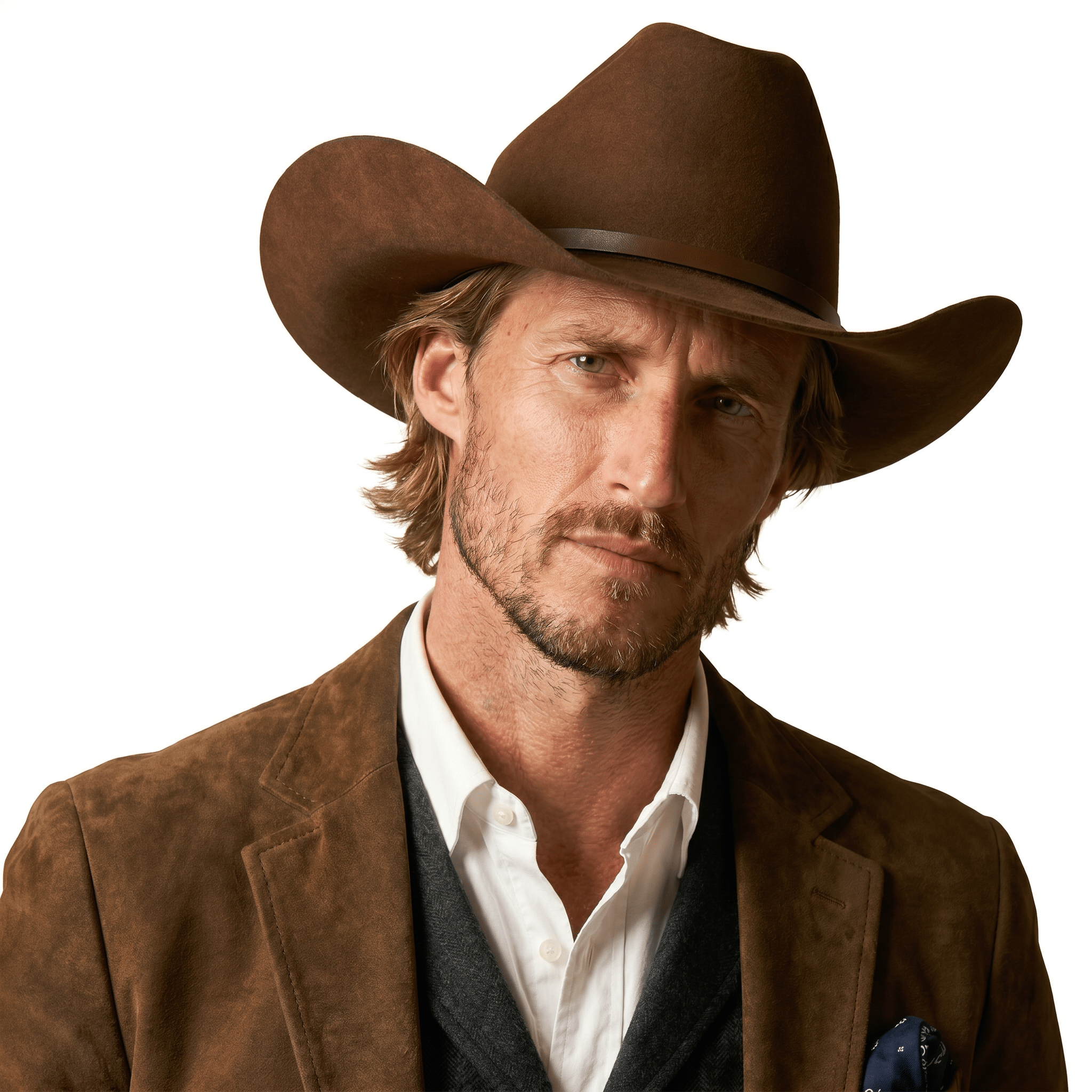 Chapeau en Laine Valrick Western