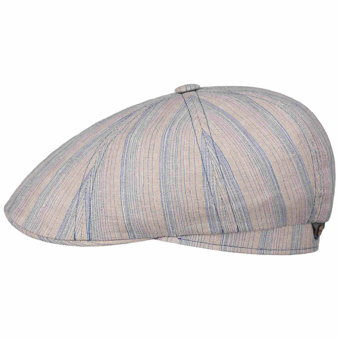 Tesrick Stripe Leinenkappe
